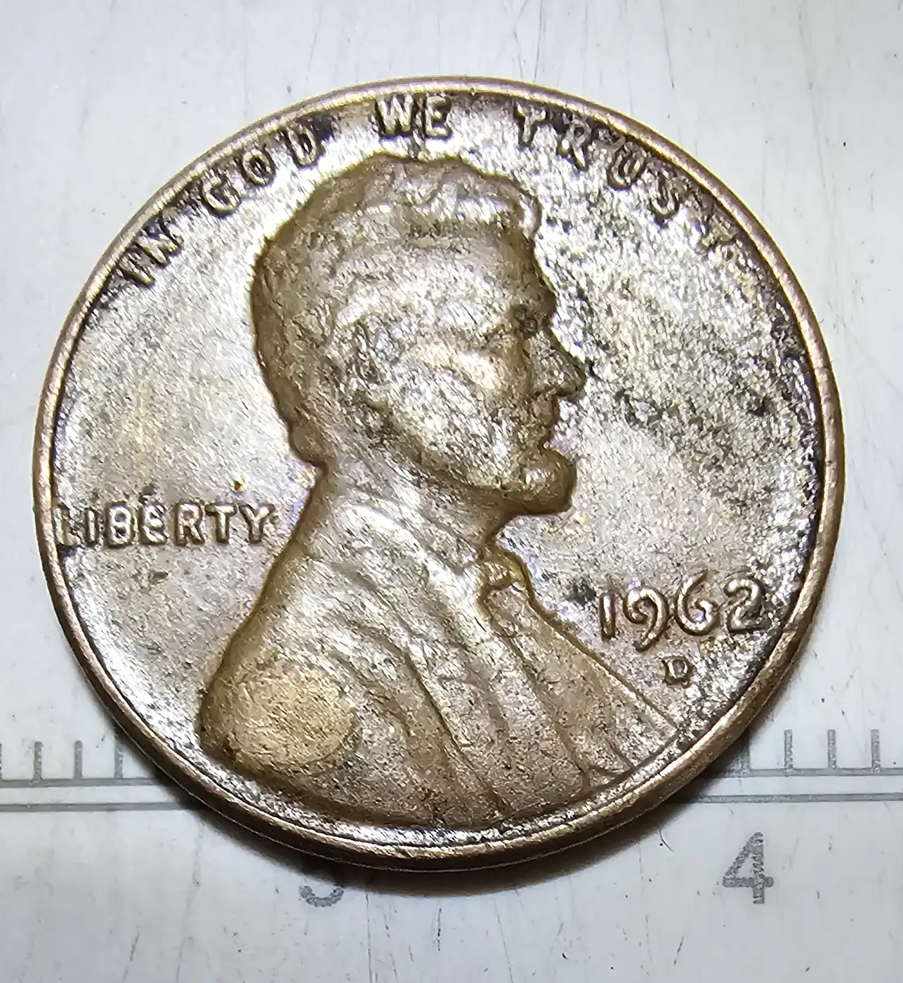 1962-D-Penny,--I-See-Some-Doubling,-Lis-Sideways-On-Rim.