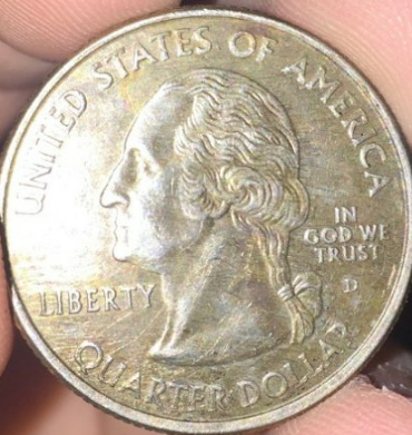2001-D-North-Carolina-Quarter-Error?-Raised-Bubble-Like-On-Back