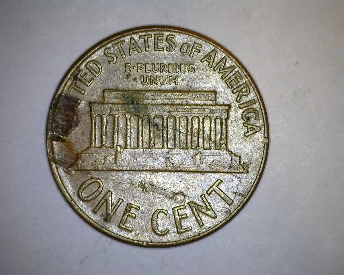 1966-Cent-Lamination