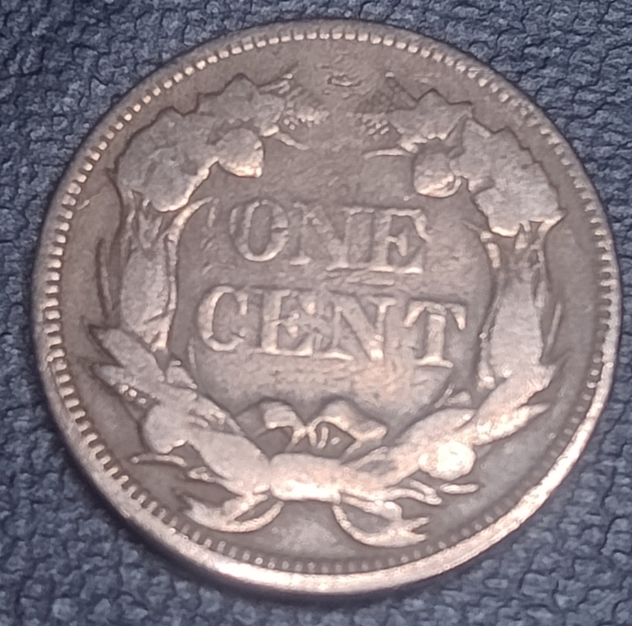 1858-Flying-Eagle-Cent;-Uncommonly-Found-In-Rome-Low-Ball-Type-Coin