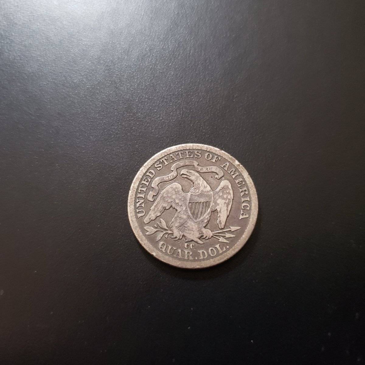 1878-CC-Seated-Liberty-Quarter-/-Grade-G-4-Good,-Or-Better?