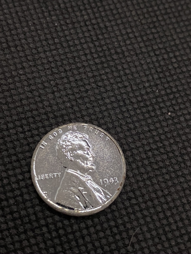 1943-Penny-That-Weighs-.099g
