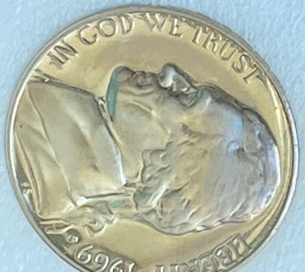 1969-S-Proof-Nickel---Heavy-Thickening-At-The-Base-Of-The-Type-Variety,-Damage-Or-An-Error?