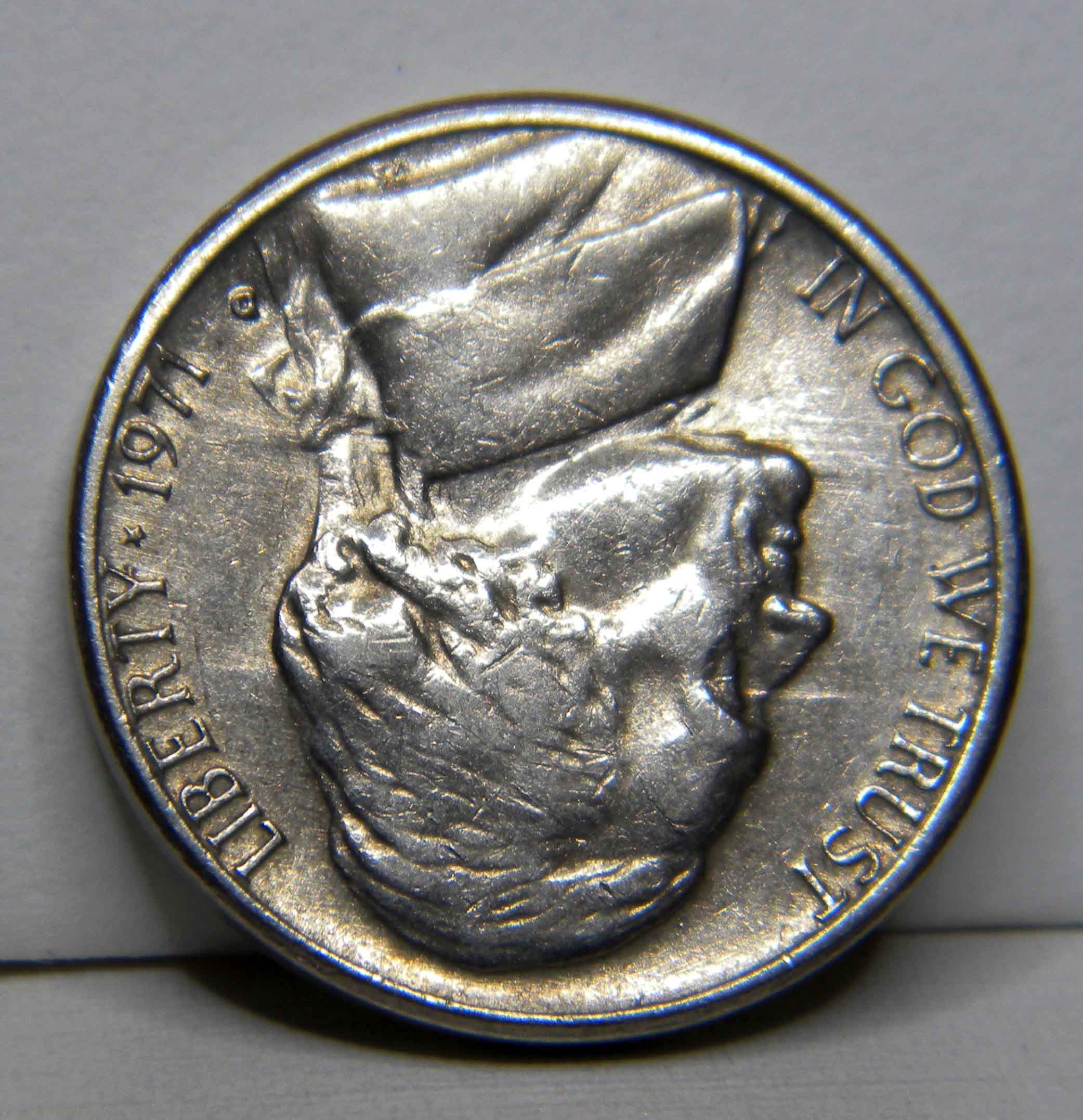 1971-D-Jefferson-Nickel-Ghosting-Obverse?