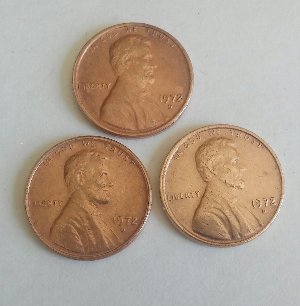 1922-Wheat-Penny-With-Authentication-Certificate-And-Others
