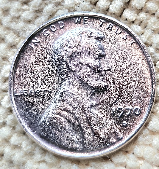 1970-D-Penny-Found-On-Beach-Look-Gold-In-Person-Cool