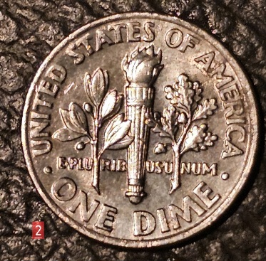Dime-Unknown-Year-Obverse-Side-Off-Center