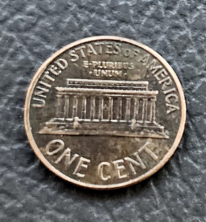 1963-D-Penny,-Unique-Patina