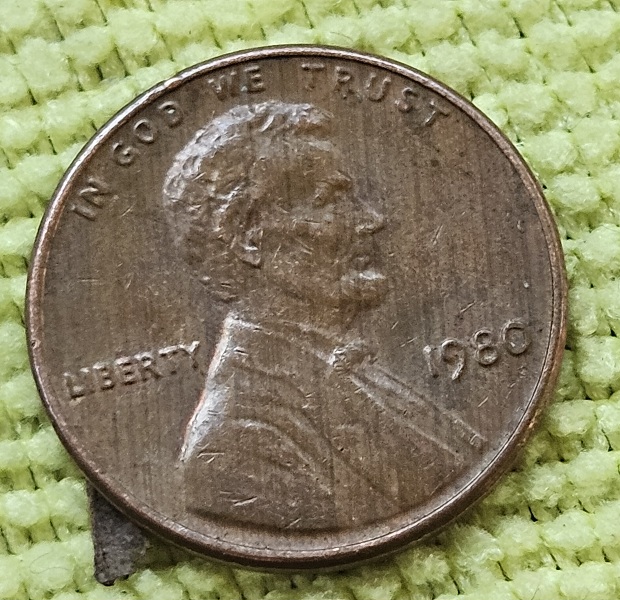 1980-Penny-Obverse-Is-This-What-They-Call-Wood-Grain?