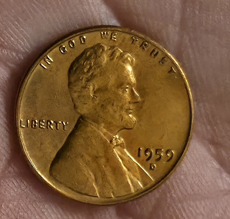 1959-D-Pocket-Change-Penny-Its-A-Beauity-In-My-Eye