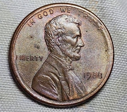 1988-Penny-What-Caused-This-To-Make-The-Obverse-Look-Like-This