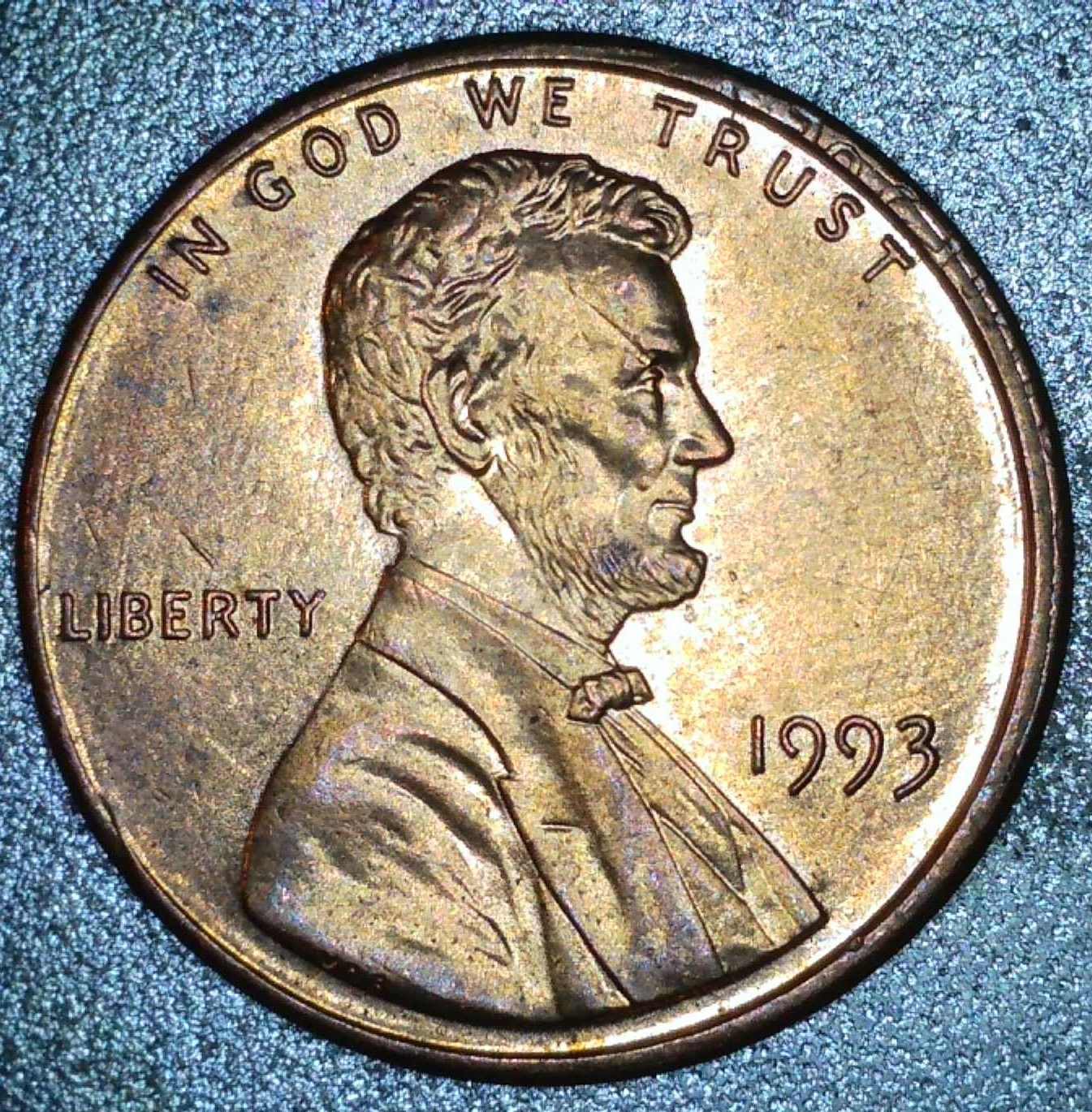1993-Lincoln-Penny-With-Unknown-Rim-Error-Obverse-And-Reverse