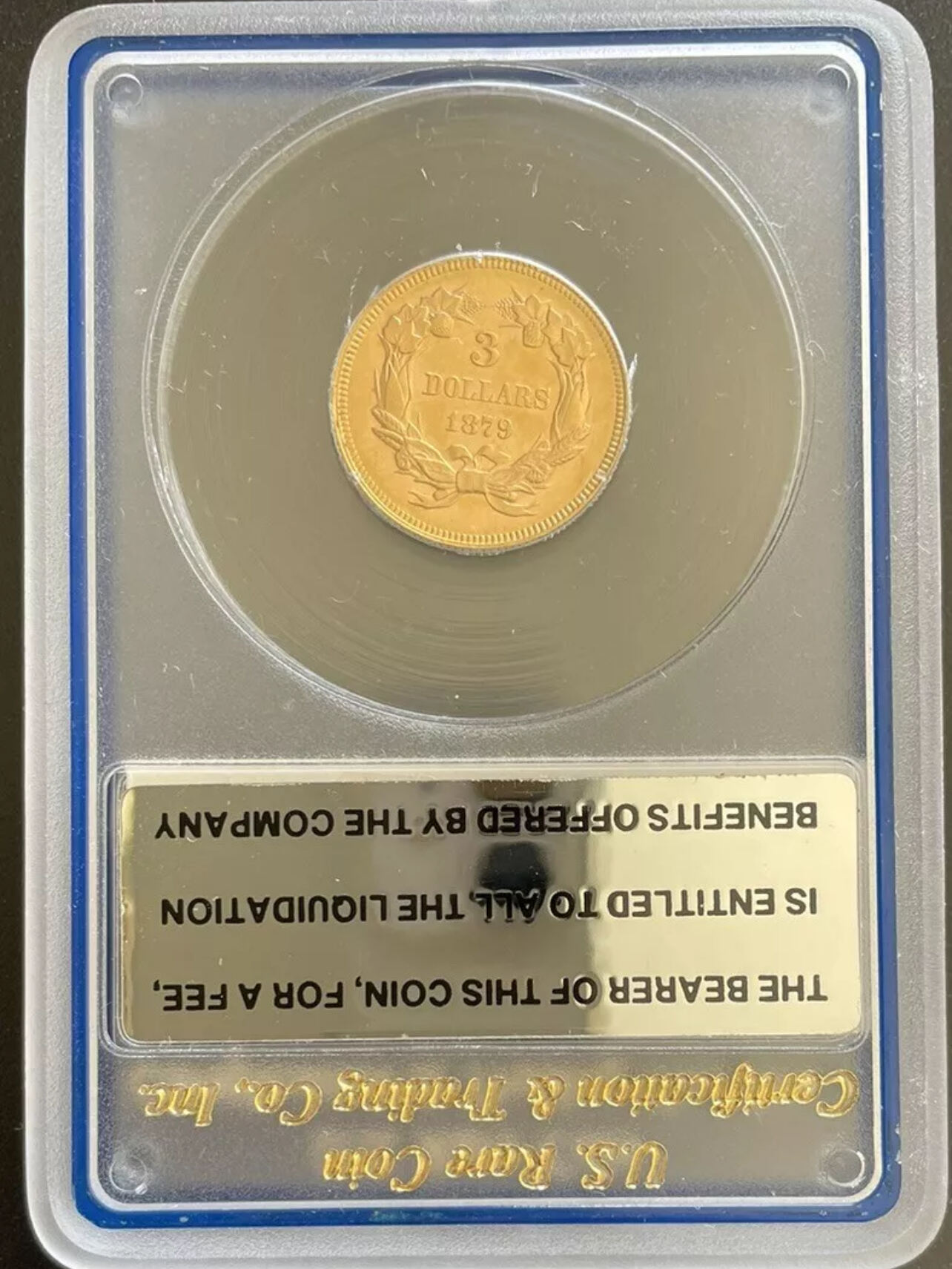 1879-$3-Indian-Princess-Very-Old-Grading-Company-Help-Please!