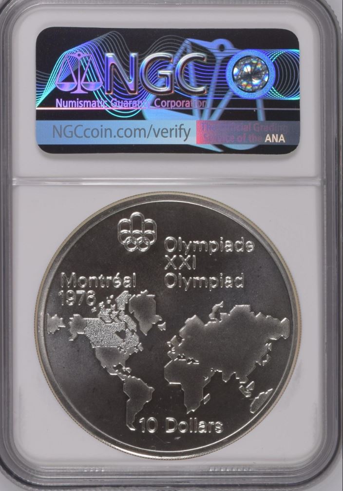New-Acquisition---1974-Canada-$10-REV-Of-1973---Map-Mule-NGC-M68