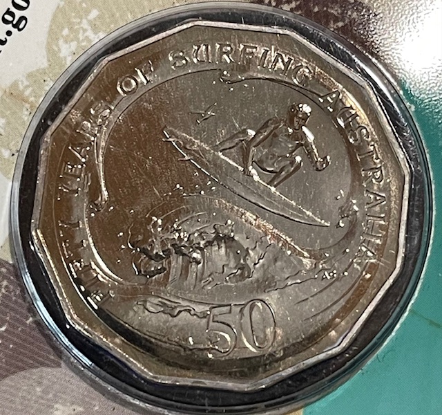2013-50th-Anniversary-Of-Surfing-Australia-50c-Uncirculated-Coin