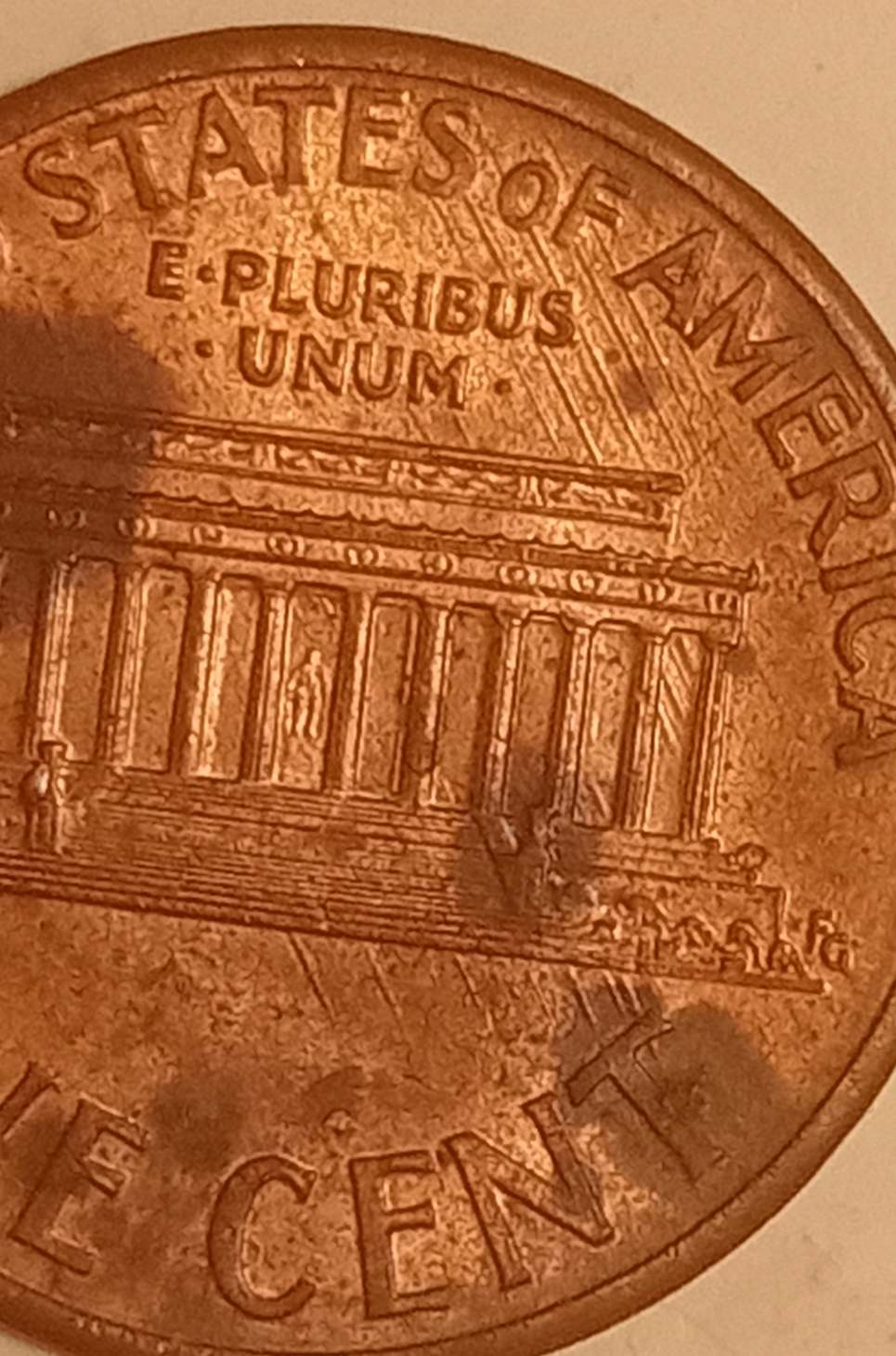 1994-P-LMC:-Die-Scrapes-From-Feeder-Finger-Damage-On-Reverse.