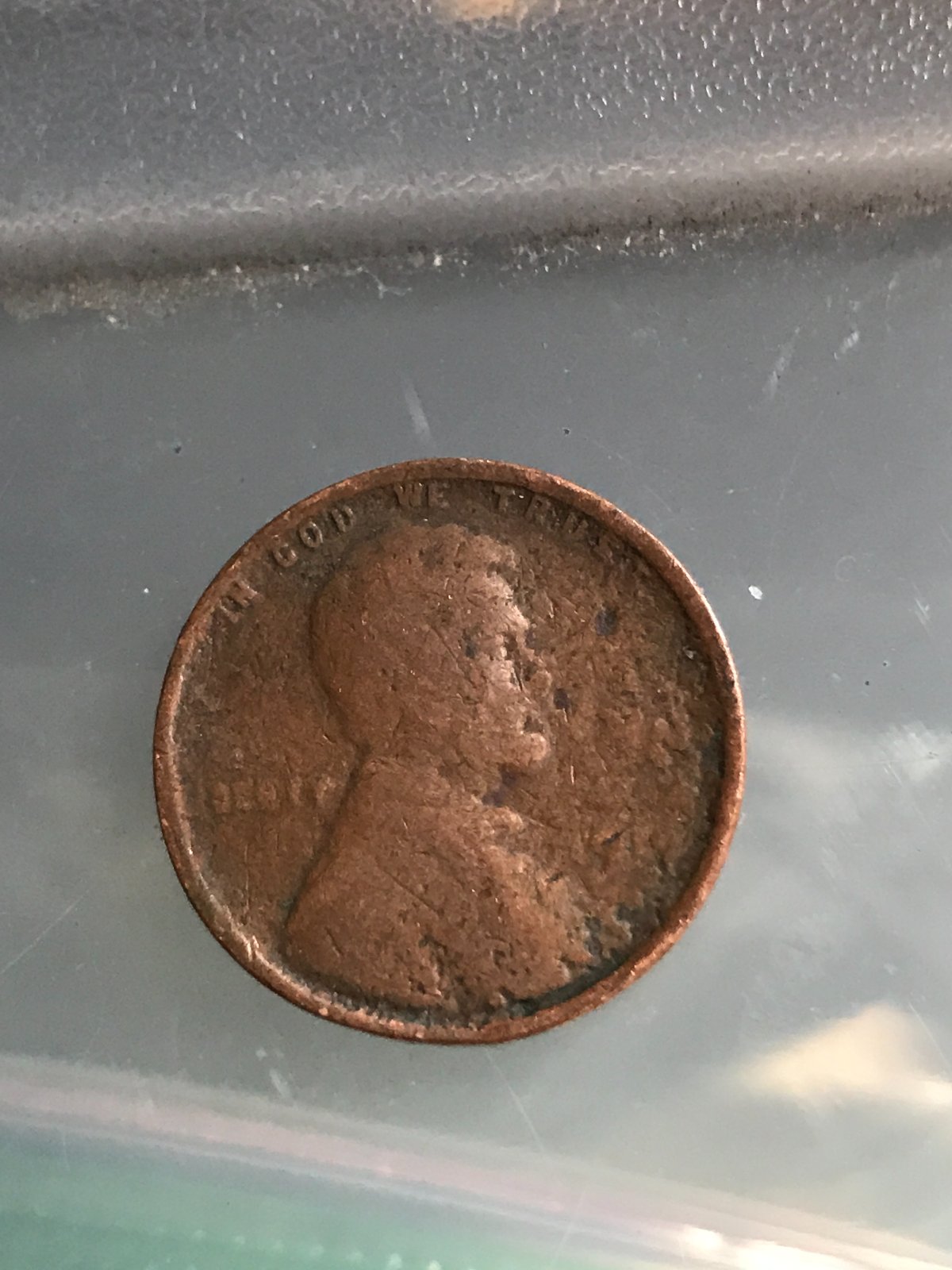 Wheat-Penny-Struck-Through-Grease-?