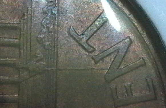 Progressive-Die-Cracks--2-Coins-1994-Cents-Reverse