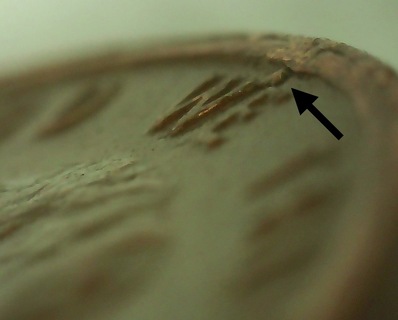 Die-Break?-1982-Lincoln-Memorial-Copper---Small-Date