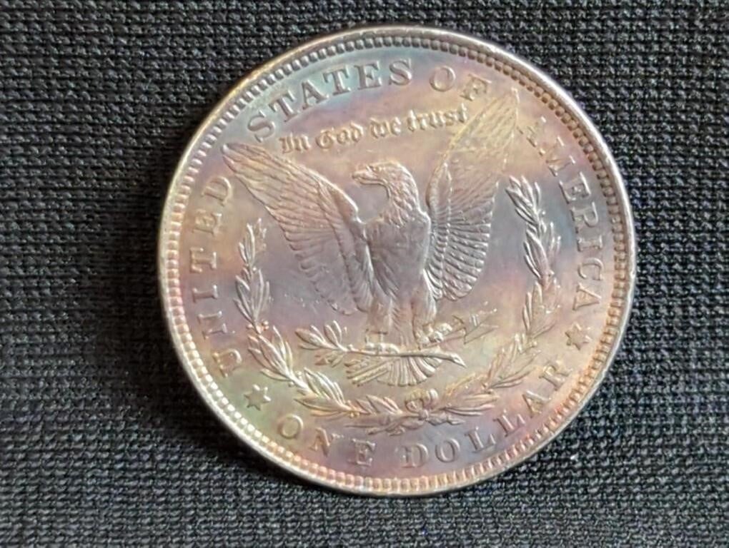 1921-Morgan-Dollar--Artificially-Toned?
