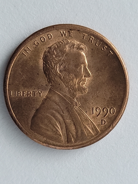 1990-D-Lincoln-Memorial-Cent-Close-AM
