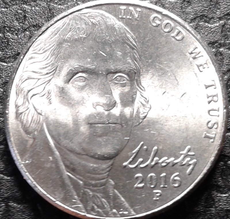 2016-P-Jefferson-Nickel;-Almost-Missing-Eye-And-Other-Features