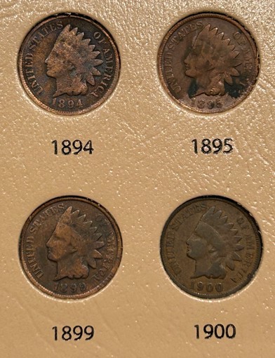 Seamonkey's-Dansco-7101-Indian-Head-Cents