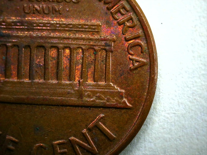 1969-D-Lincoln-Memorial-Penny--No-
