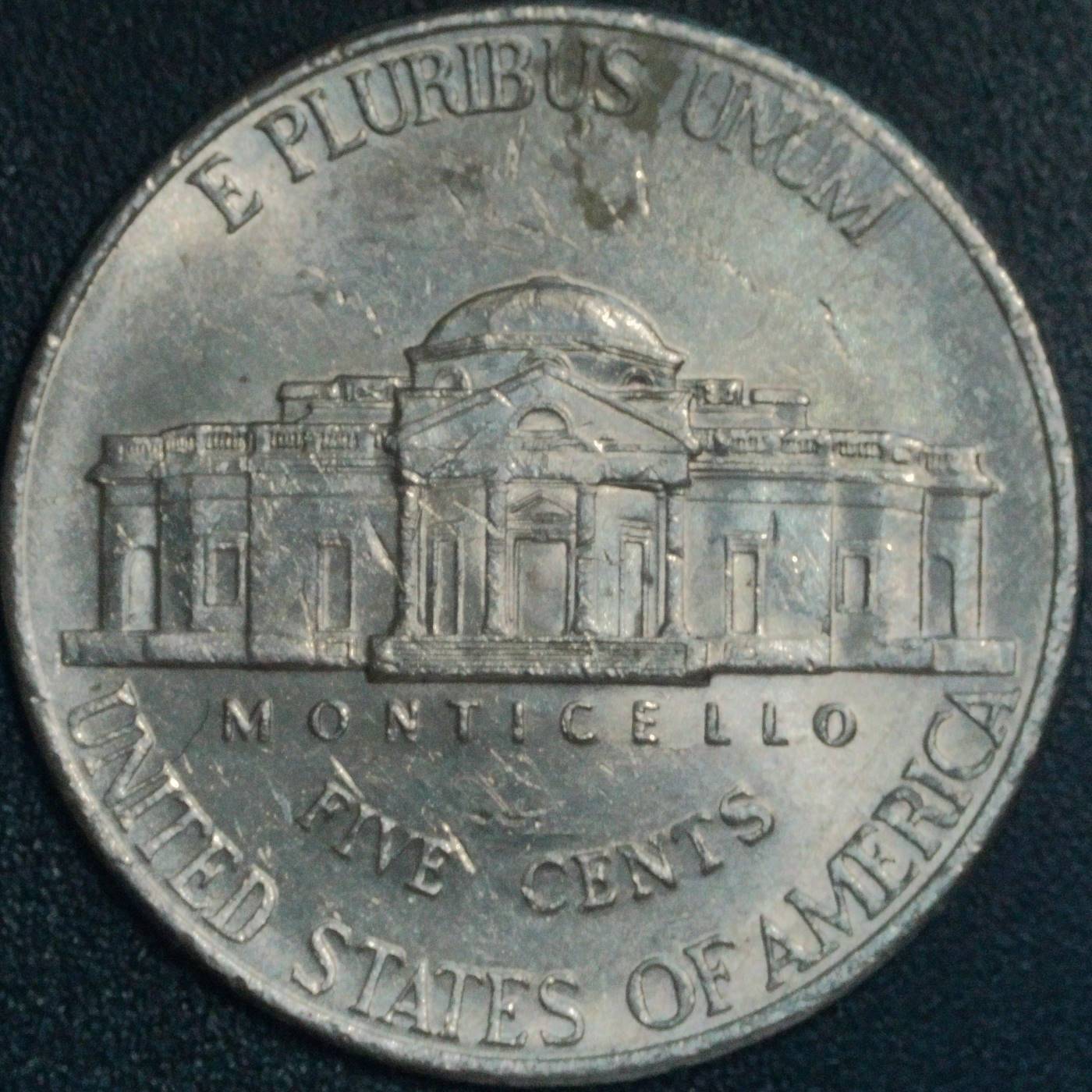 1998-P-Jefferson-Nickel:-Oddity-On-Door-Of-Memorial