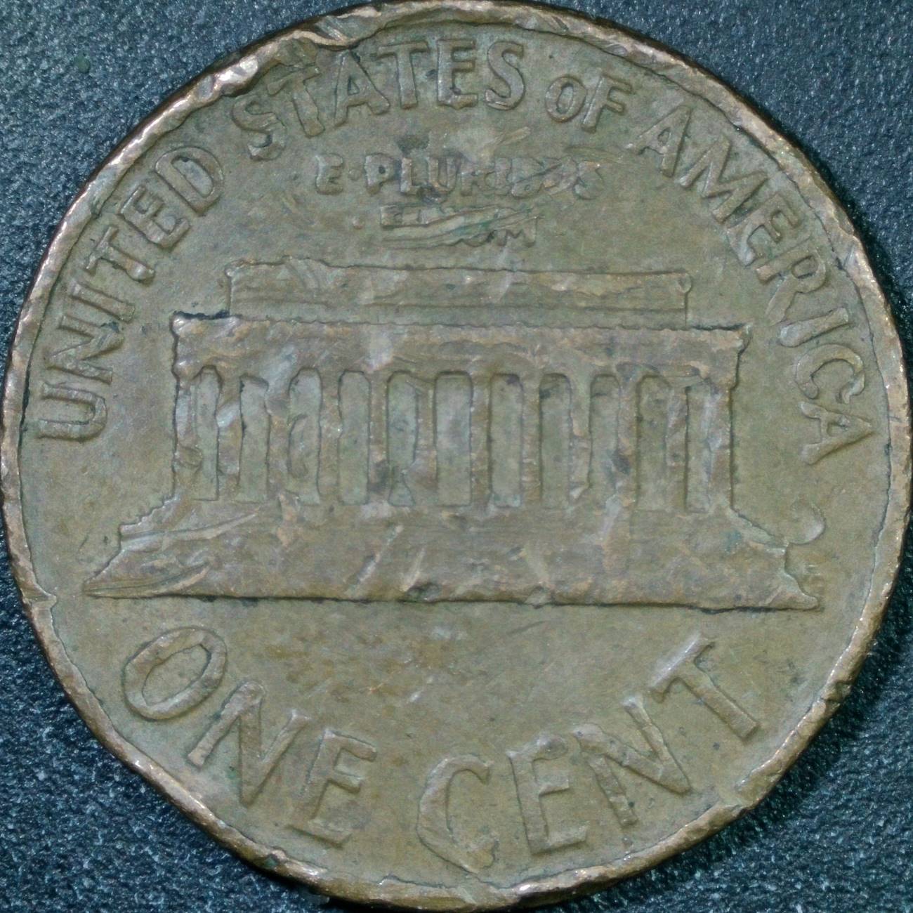 1961-LMC:-Minor-Lamination-On-A-Poor-Coin
