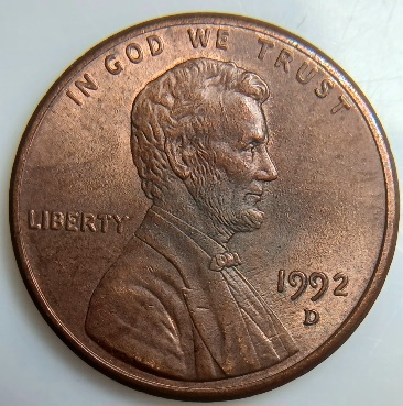 Lincoln-Memorial-1992-One-Cent