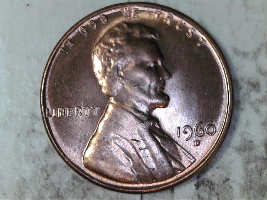 1960-D-Lincoln-Memorial-Cent-Beautiful-D/D-West-Repunched-Mint-Mark