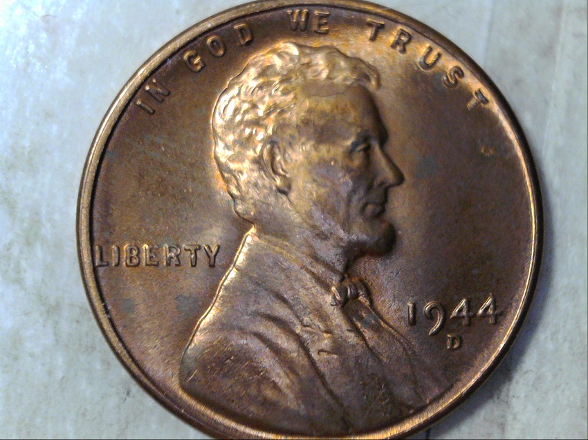 1944-D-BU-Wheat-Cent---Doubling-Or-Doubled