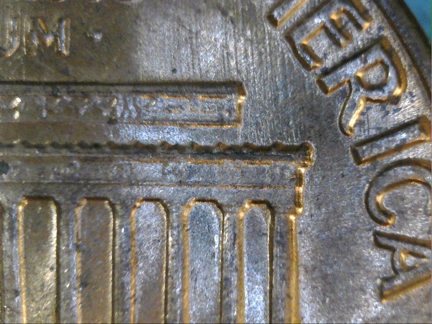 1969-D-LMC-Upper-Right-Cornice-Doubled,-Possible-Die-Crack