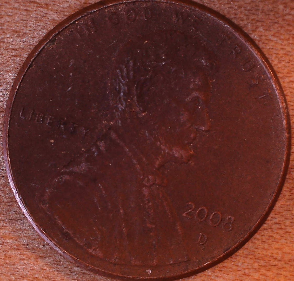 2008-D-Cent-Dark-Front-And-Shiny-Back.