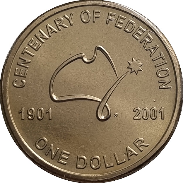 Centenary-Of-Australia-2001-$1-Coin