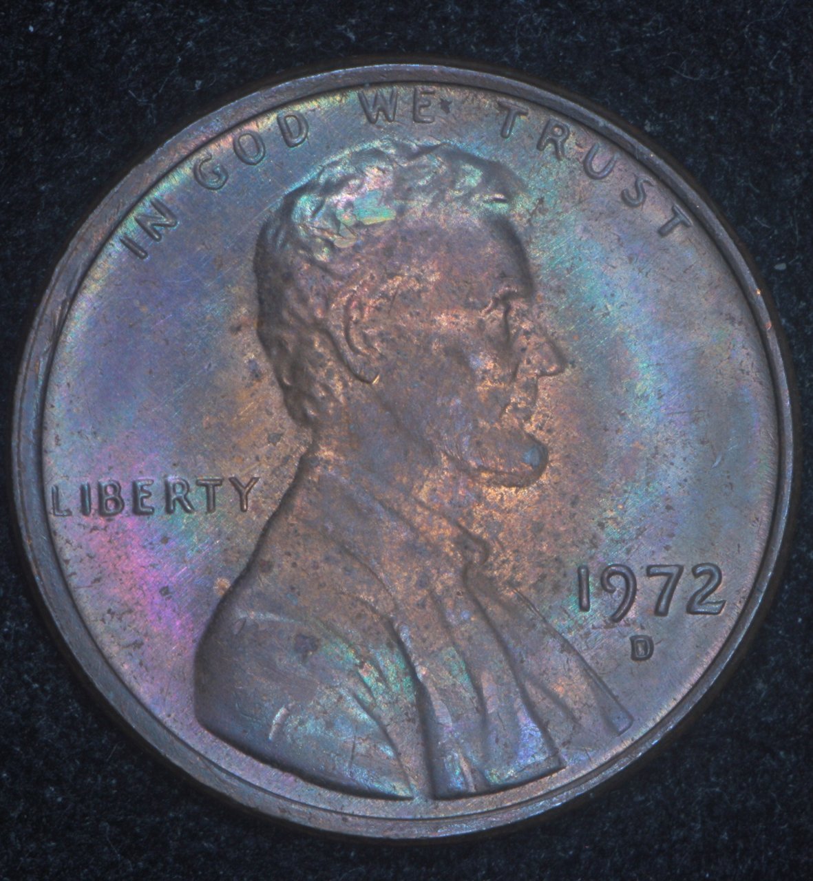 1972-D-LWC-Toner,-Reverse-Die-Crack-At-L1-L2