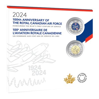 Royal-Canadian-Mint's-New-Toonie-Commemorates-100th-Anniversary-Of-Royal-Canadian-Air-Force