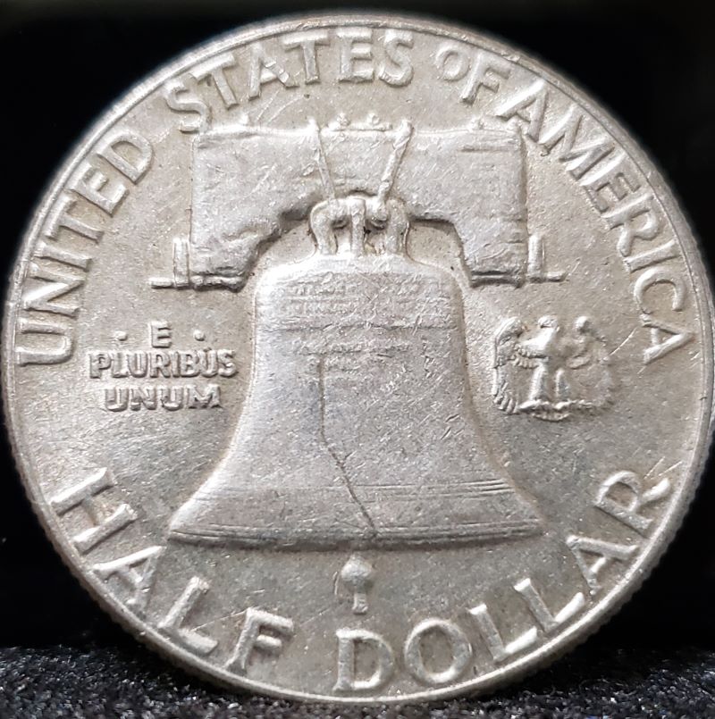 1951-Franklin-Half-Dollar,-Grade-Please