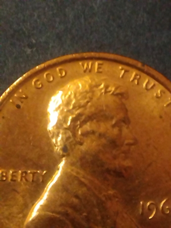 1969-Lincoln-Cent-Deformed-Micro-FG-&-Possible-Double-Die