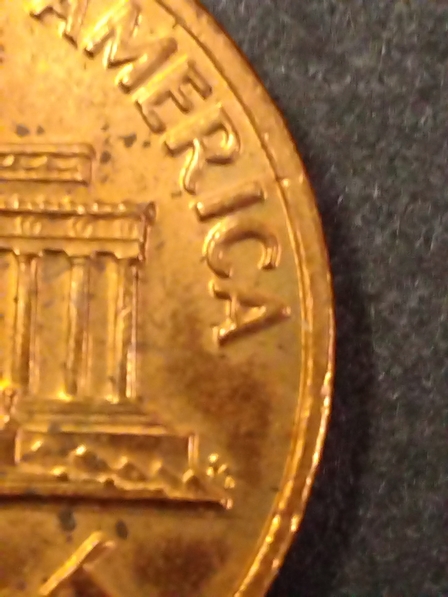 1969-Lincoln-Cent-Deformed-Micro-FG-&-Possible-Double-Die