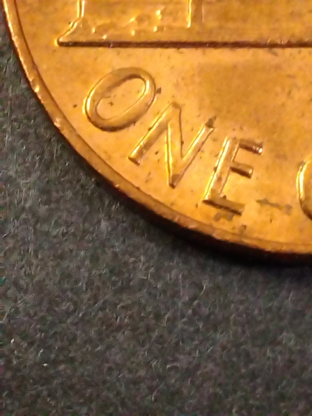 1969-Lincoln-Cent-Deformed-Micro-FG-&-Possible-Double-Die