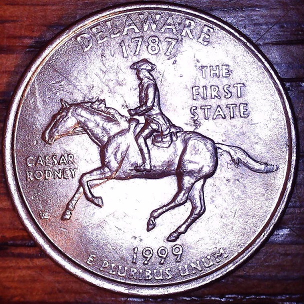 1999-Delaware-Quarter---Spitting-Horses