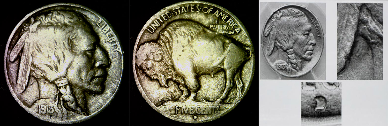 Swing-And-A-Miss-On-A-1913-D-Buffalo-Nickel-Two-Feather