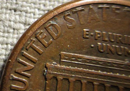 1991-D-Penny,-Die-Chips-Or-PMD?