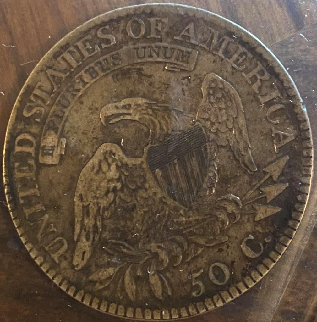 1817-Capped-Bust-Half-Dollar-For-Authentication