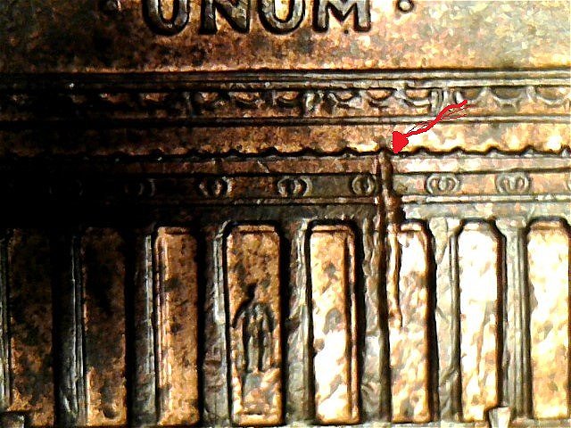 2007-P-Lincoln-Cent,-Error-On-Back.--Bad-Mason-Work