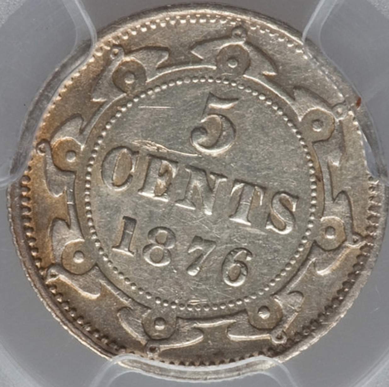1876-Newfoundland-5-Cent