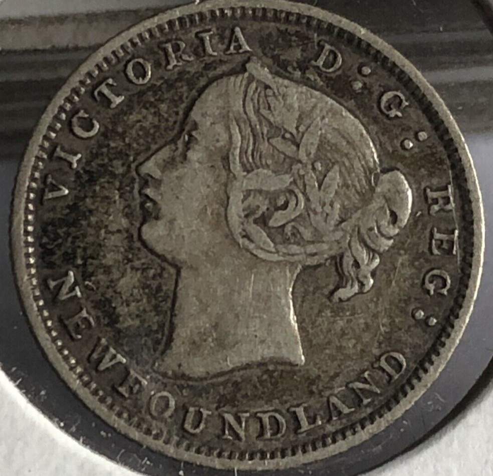 1873-Newfoundland-5-Cent...