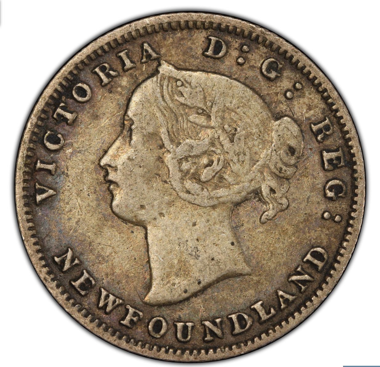1885-Newfoundland-5-Cents